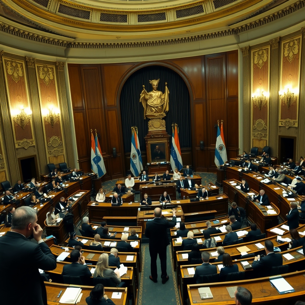 Tensión en el Congreso por debate de presupuesto 2027