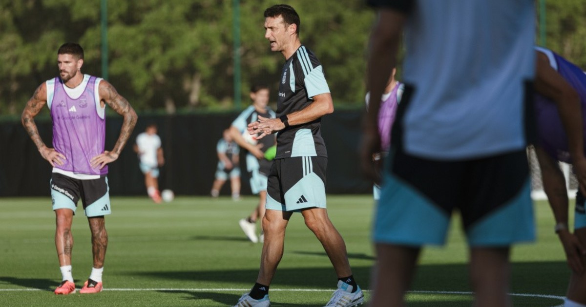 Scaloni busca el equilibrio en la intensidad para 2026