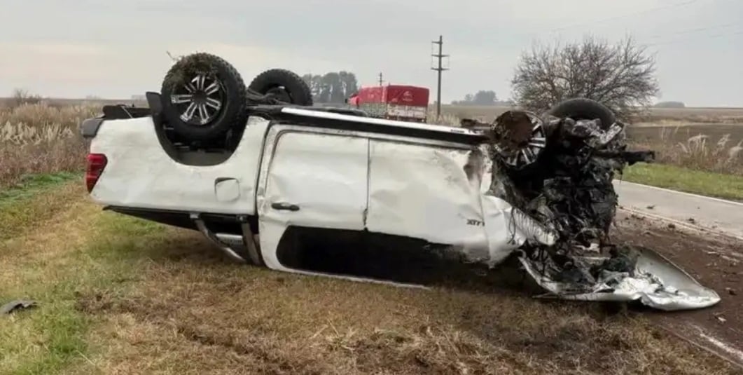 Choque frontal en Ruta 94 deja 4 muertos sin sobrevivientes