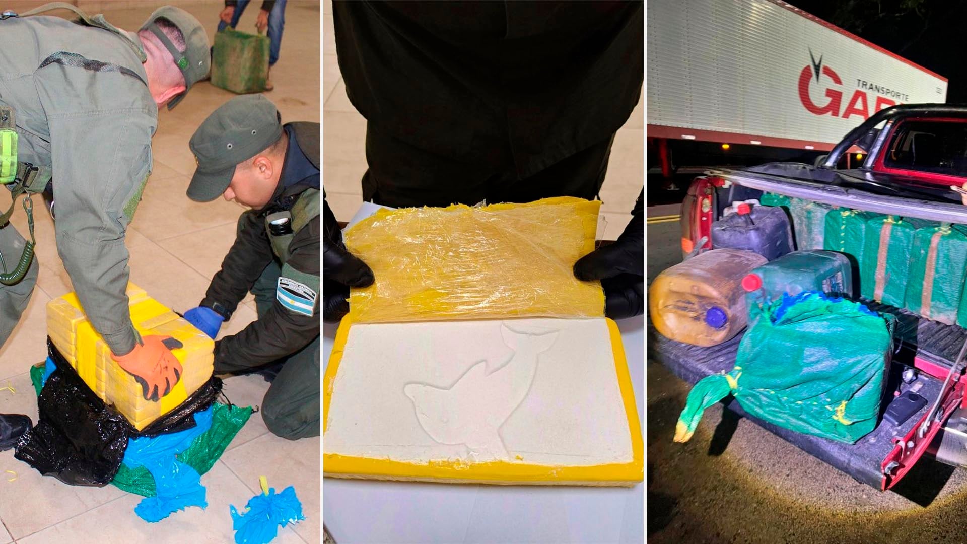 Incautan casi media tonelada de cocaína en Tucumán; un detenido