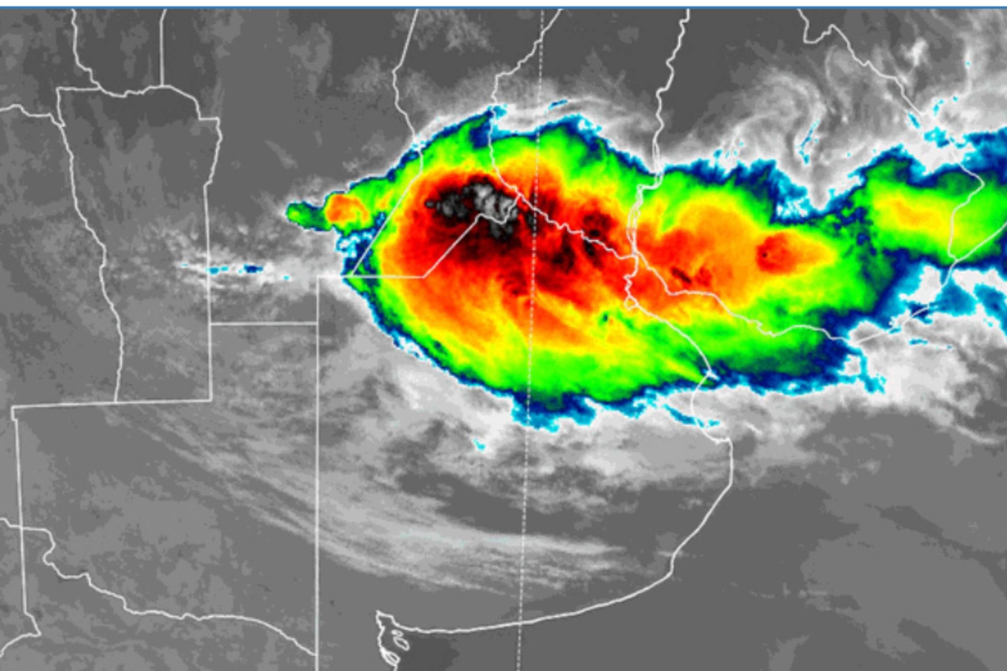 SMN: Alerta amarilla por intensas lluvias en AMBA este lunes