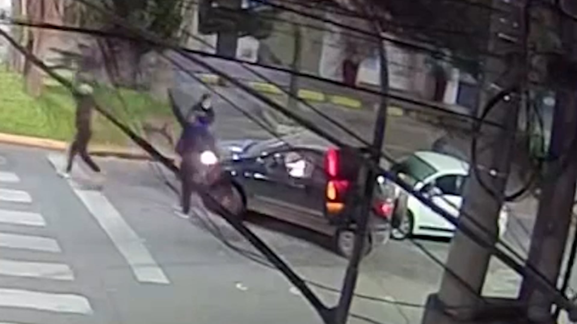 Asalto a chofer: choque y cámaras revelaron identidad de ladrones