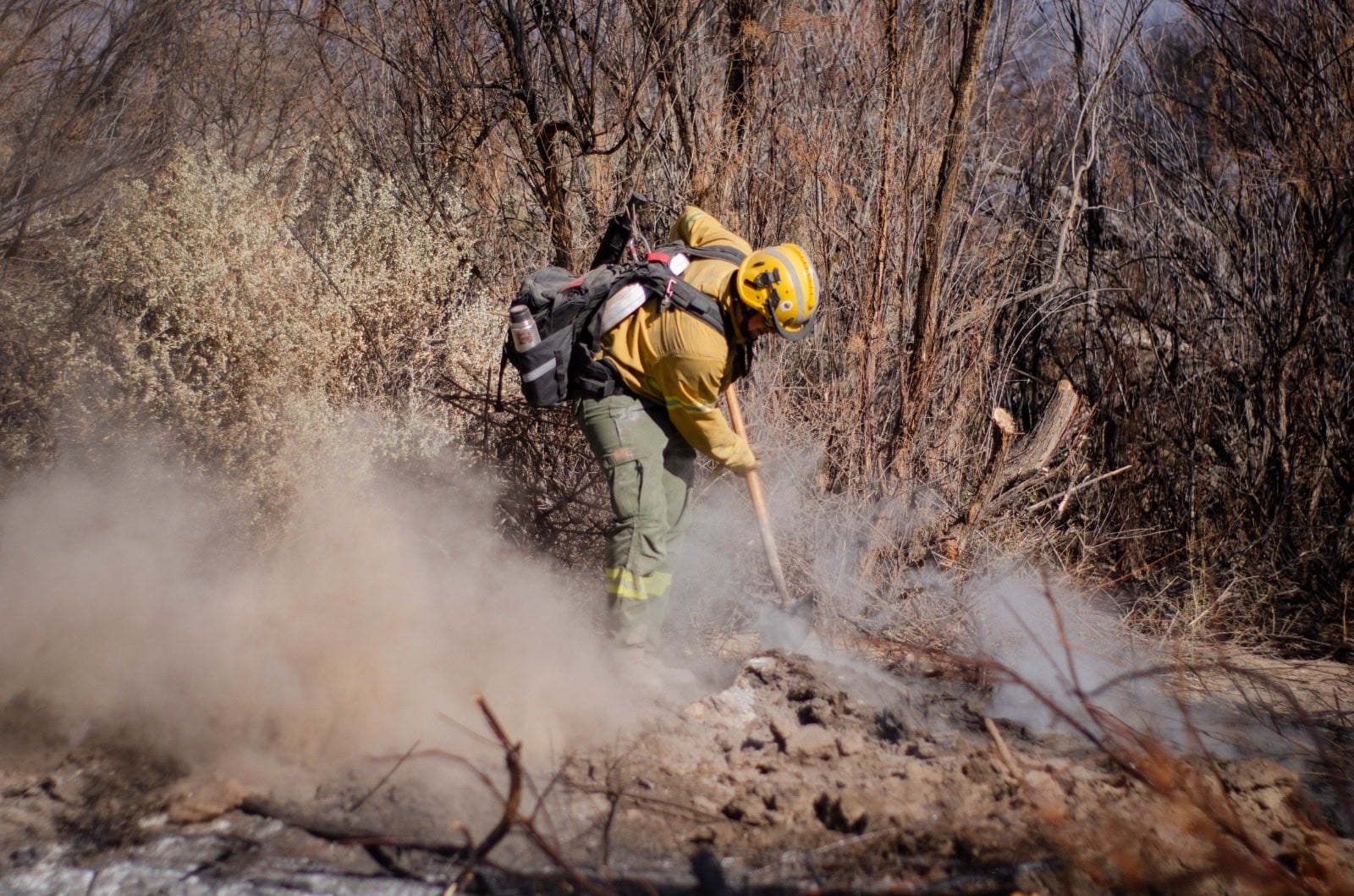 Tras dos semanas, brigadistas contienen incendio que devastó más de 200 hectáreas en Cafay