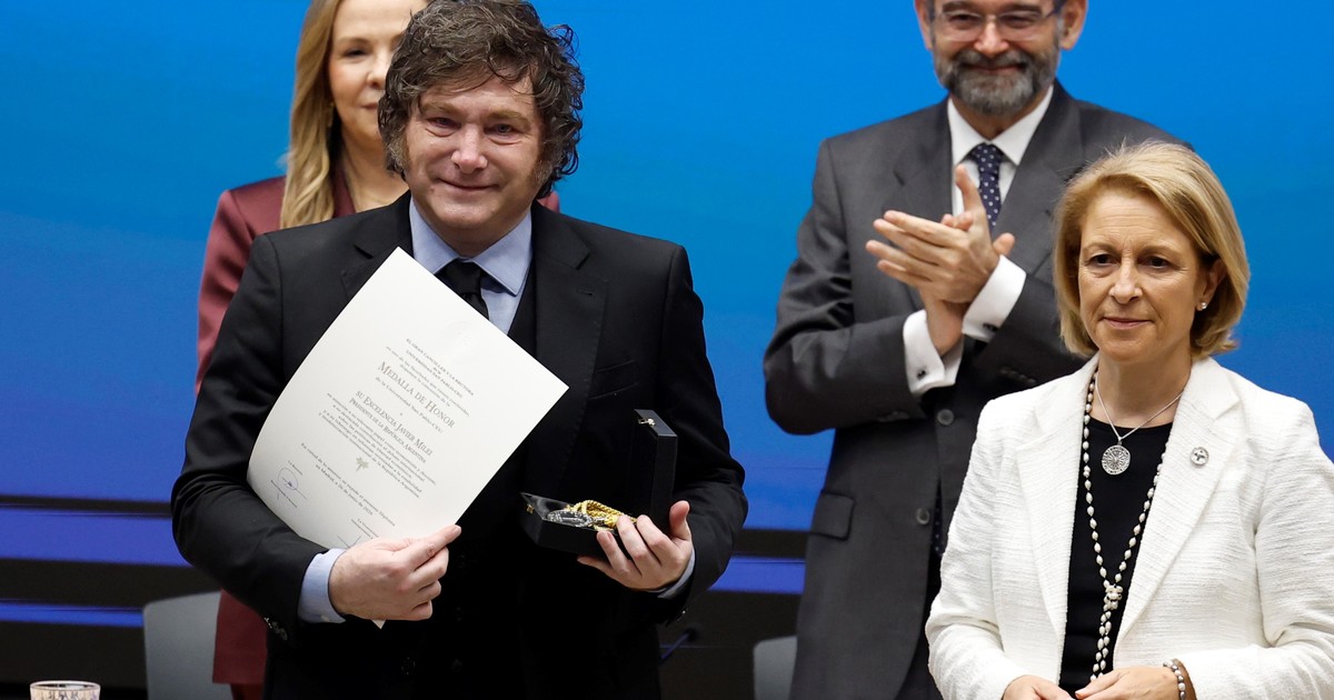 Milei en Madrid: Renovó embestida contra Sánchez y deslizó plan de reelección