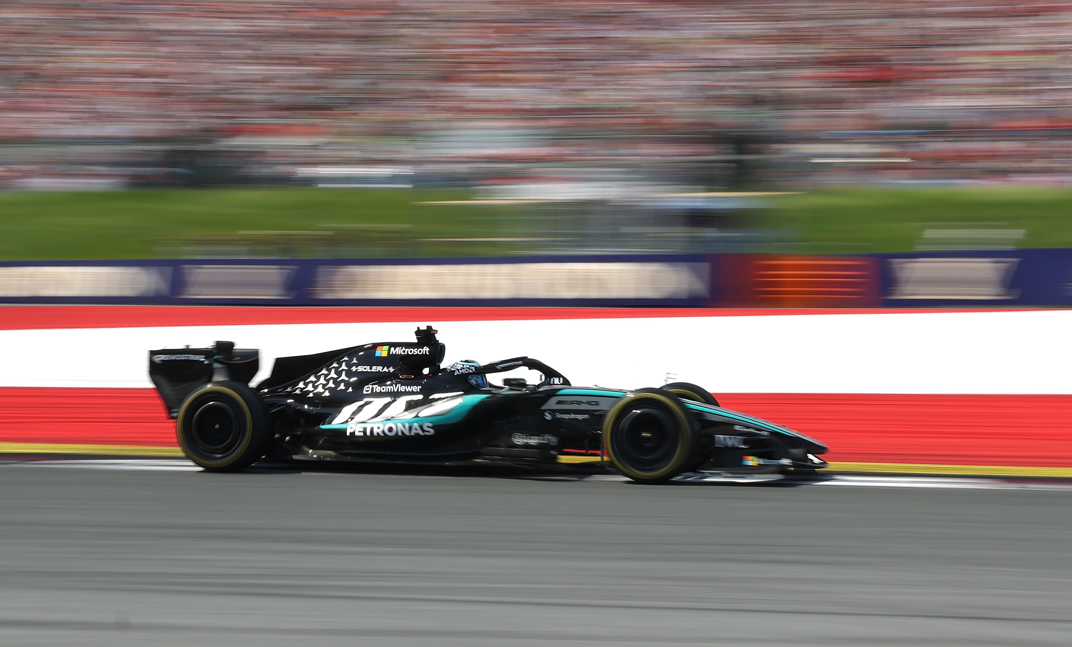 Colapinto cierra un GP de Austria complicado; Russell se lleva la victoria