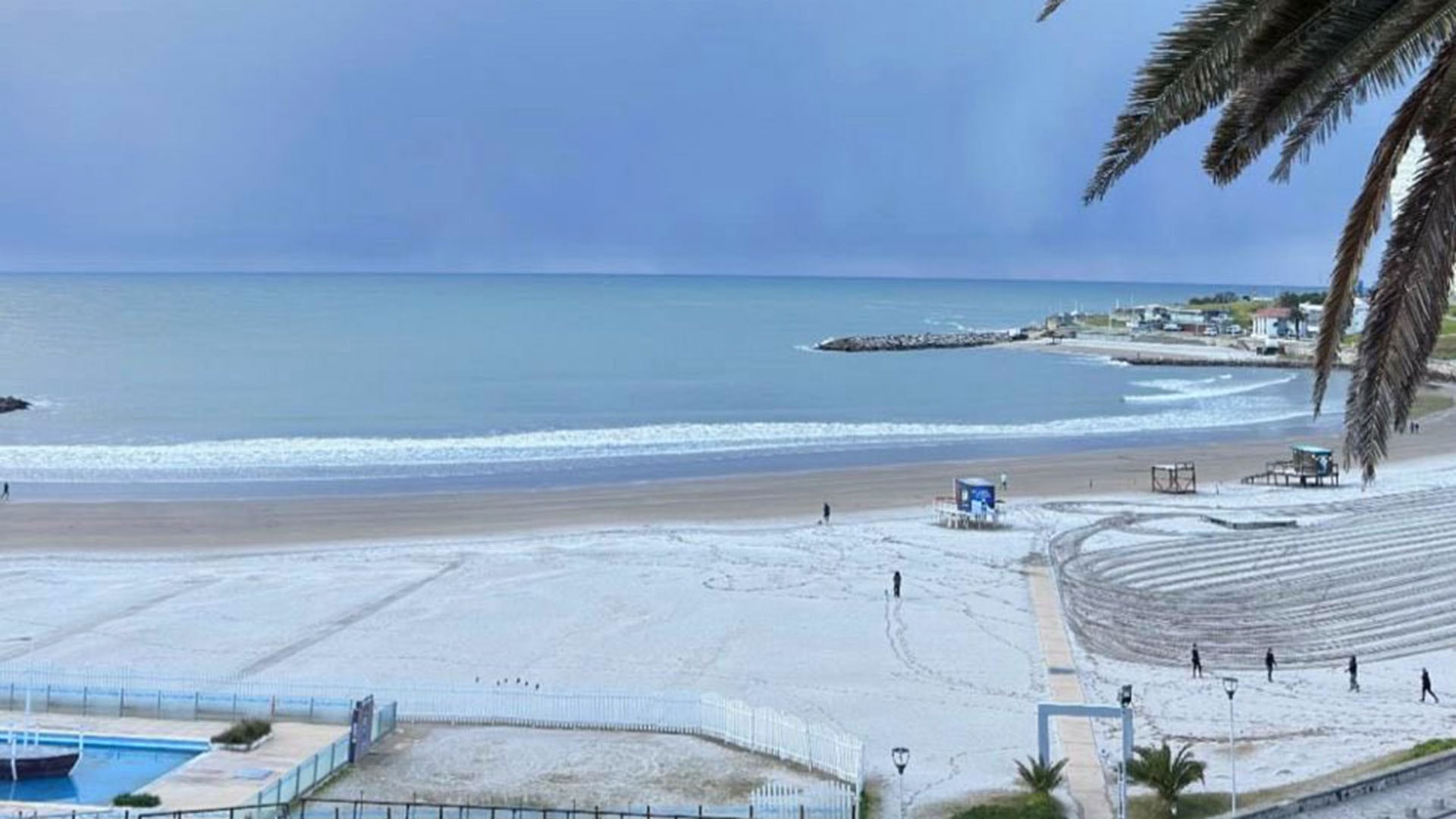 Frio polar golpea 18 provincias argentinas, incluida la costa bonaerense.