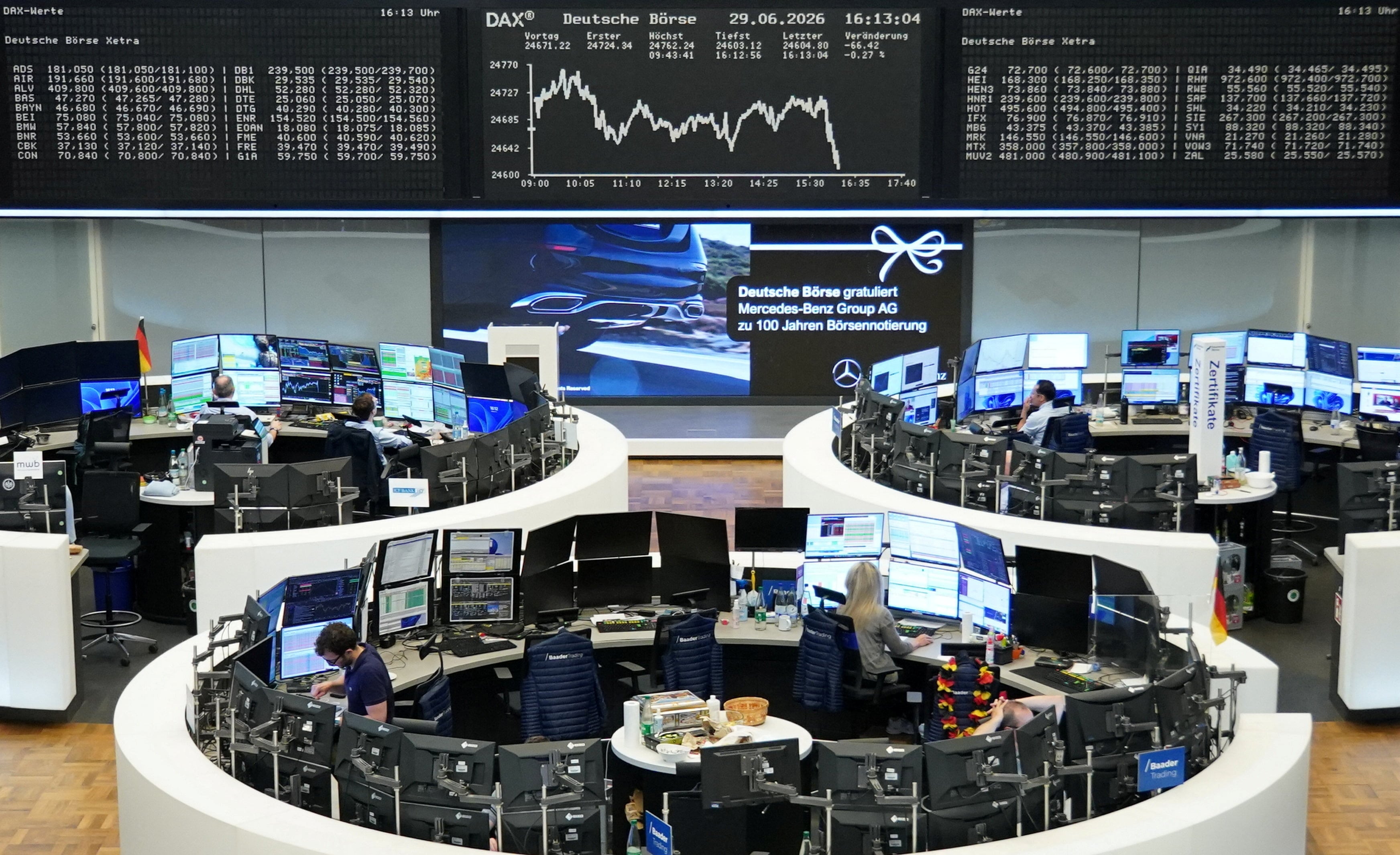 Mercados europeos suben impulsados por mejora en relaciones entre EE.UU. e Irán
