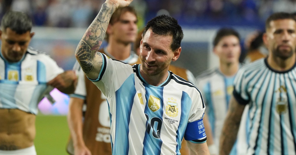 Messi anota su gol número 20 en la Copa del Mundo