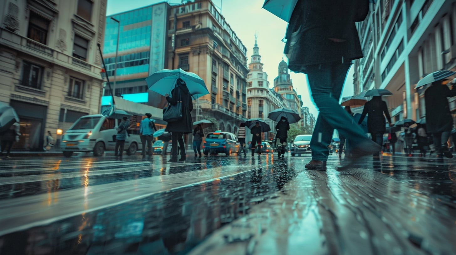 Lluvias aisladas en el AMBA y alerta por frío extremo en 11 provincias