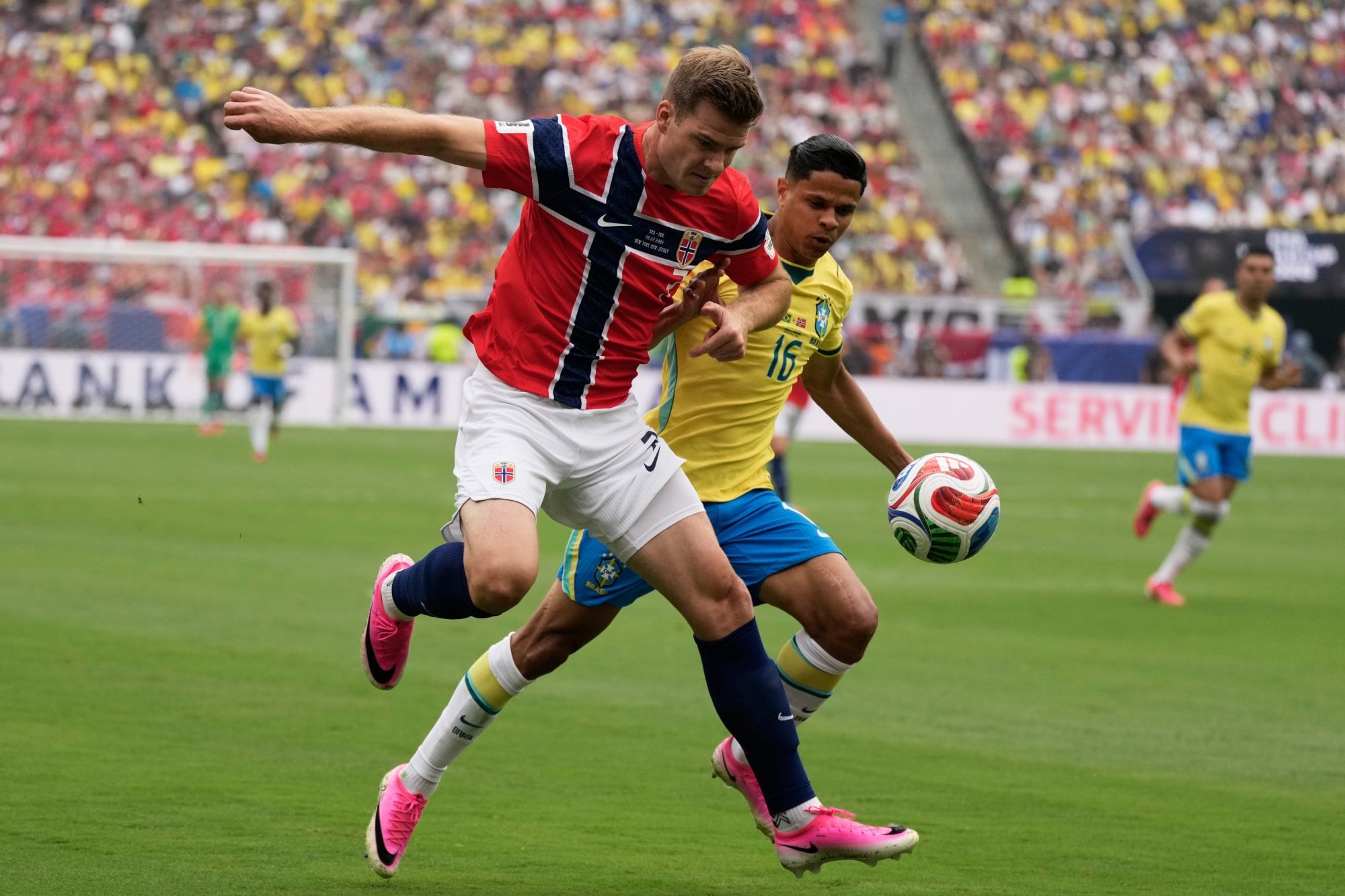 Brasil enfrenta a Noruega en octavos de final del Mundial 2026 en Nueva Jersey.