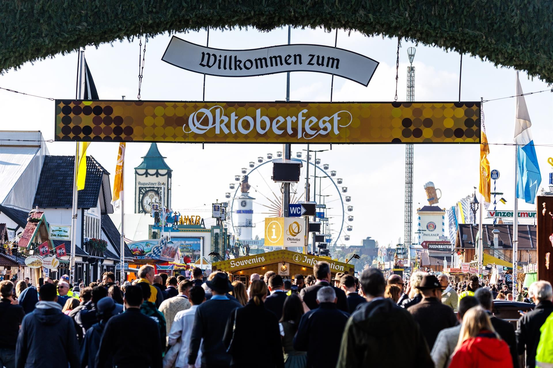 Octubre en Múnich: Oktoberfest 2026 se prepara para comenzar