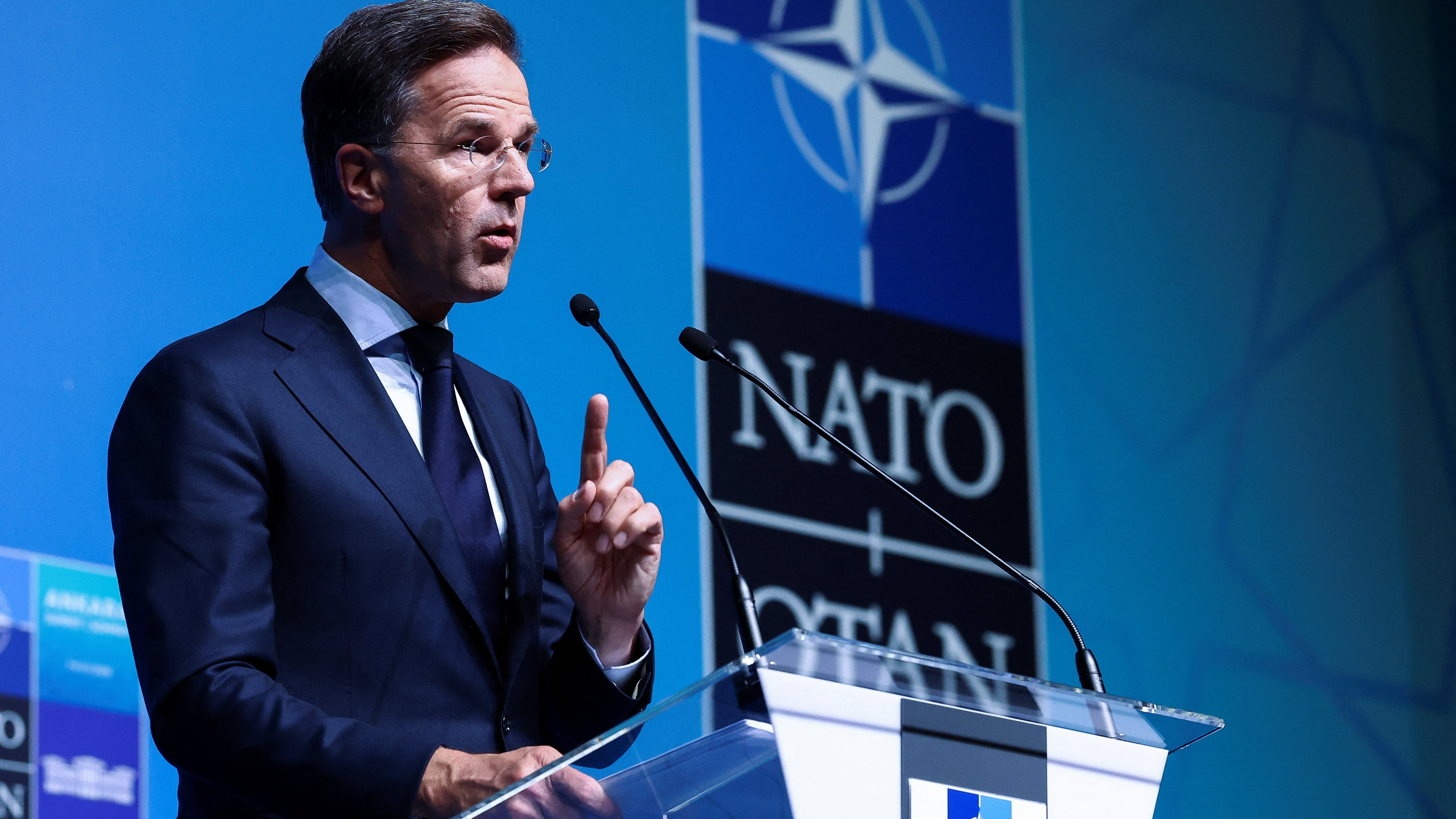 Rutte vinculó los ataques a civiles ucranianos con la "desesperación" de Putin