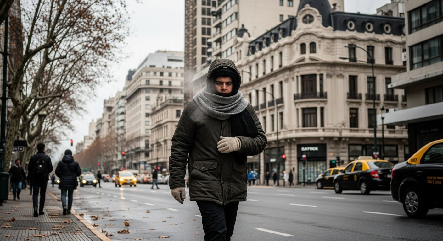 Frío persiste en gran parte del país, con temperaturas máximas de 17°C.