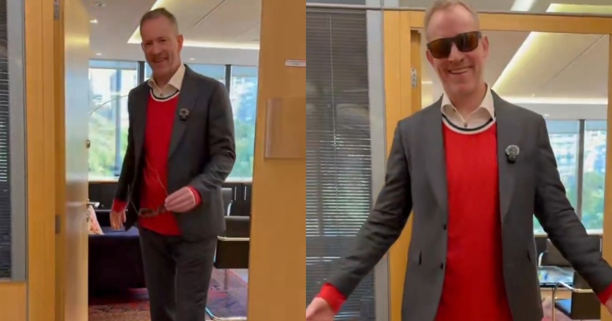 El embajador de Noruega usó un latiguillo de Francella y el actor le respondió sorprendido