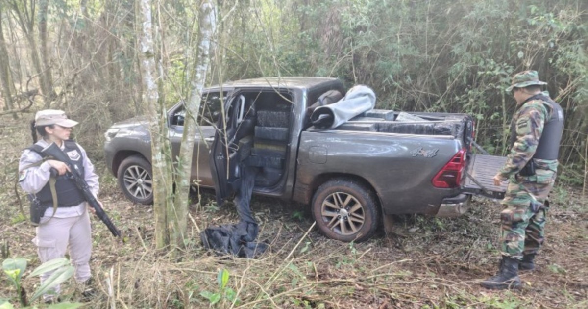 Incautan casi una tonelada de marihuana en Misiones y los sospechosos huyen a pie