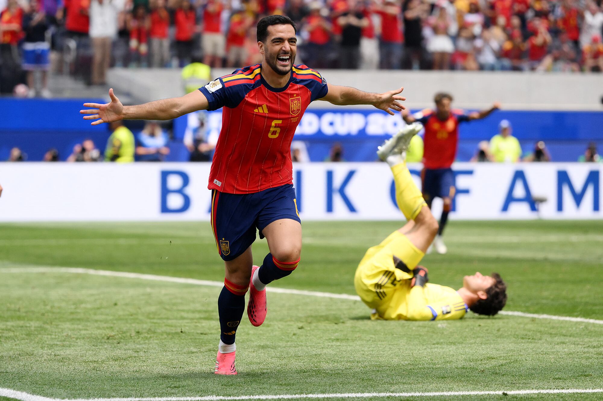 España se enfrenta a Bélgica en el Mundial 2026 en Los Angeles Stadium.
