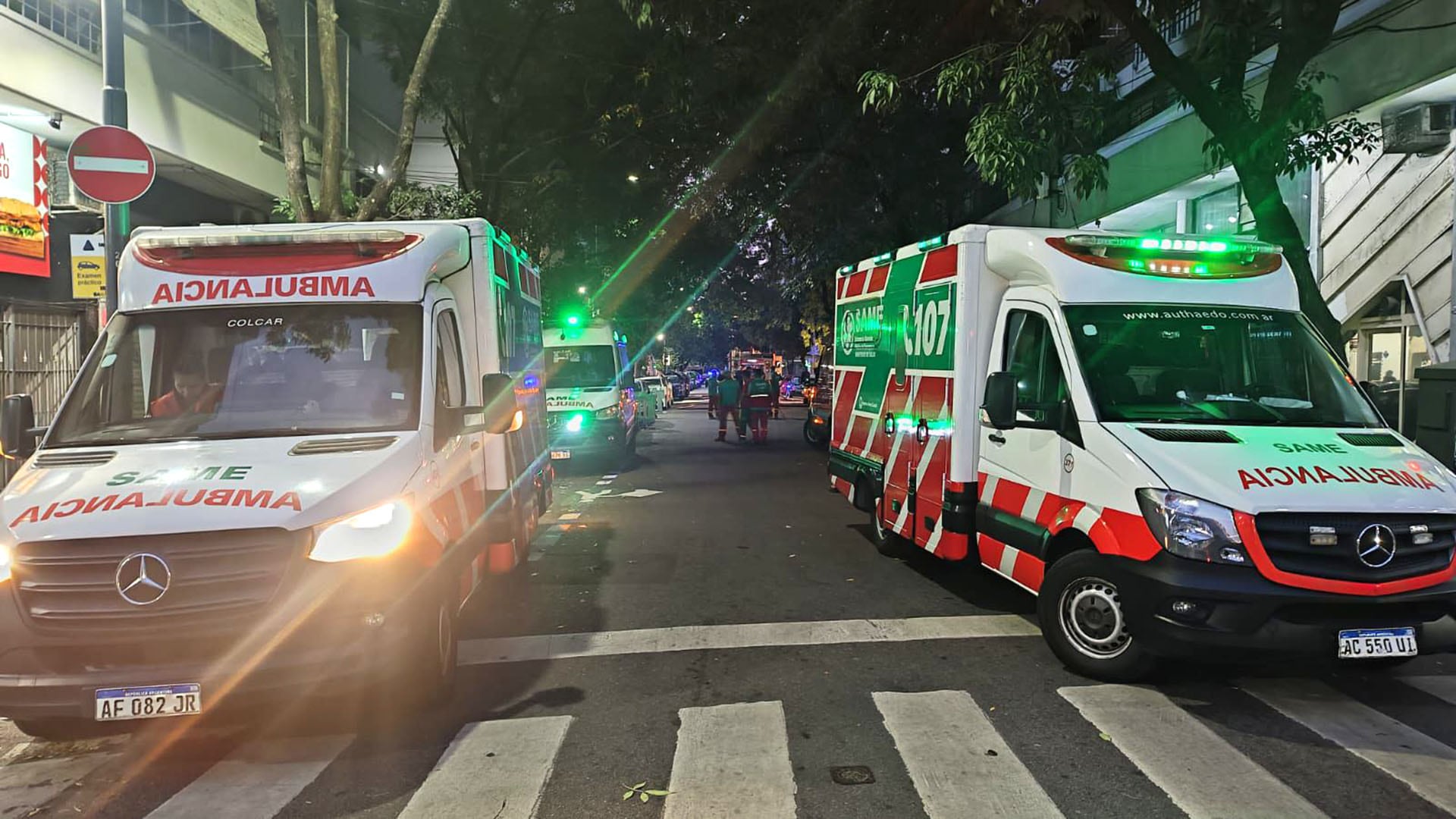 Emergencias cardíacas y una muerte por infarto durante el partido Argentina-Suiza en la Ci