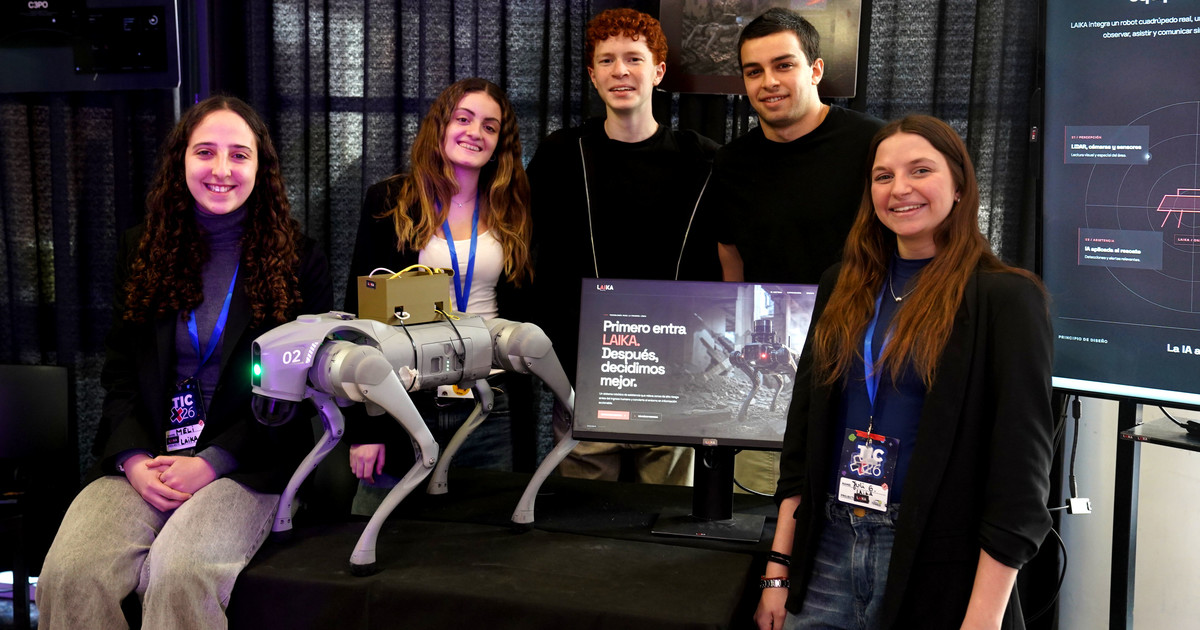 Estudiantes del Colegio ORT crean robot para emergencias
