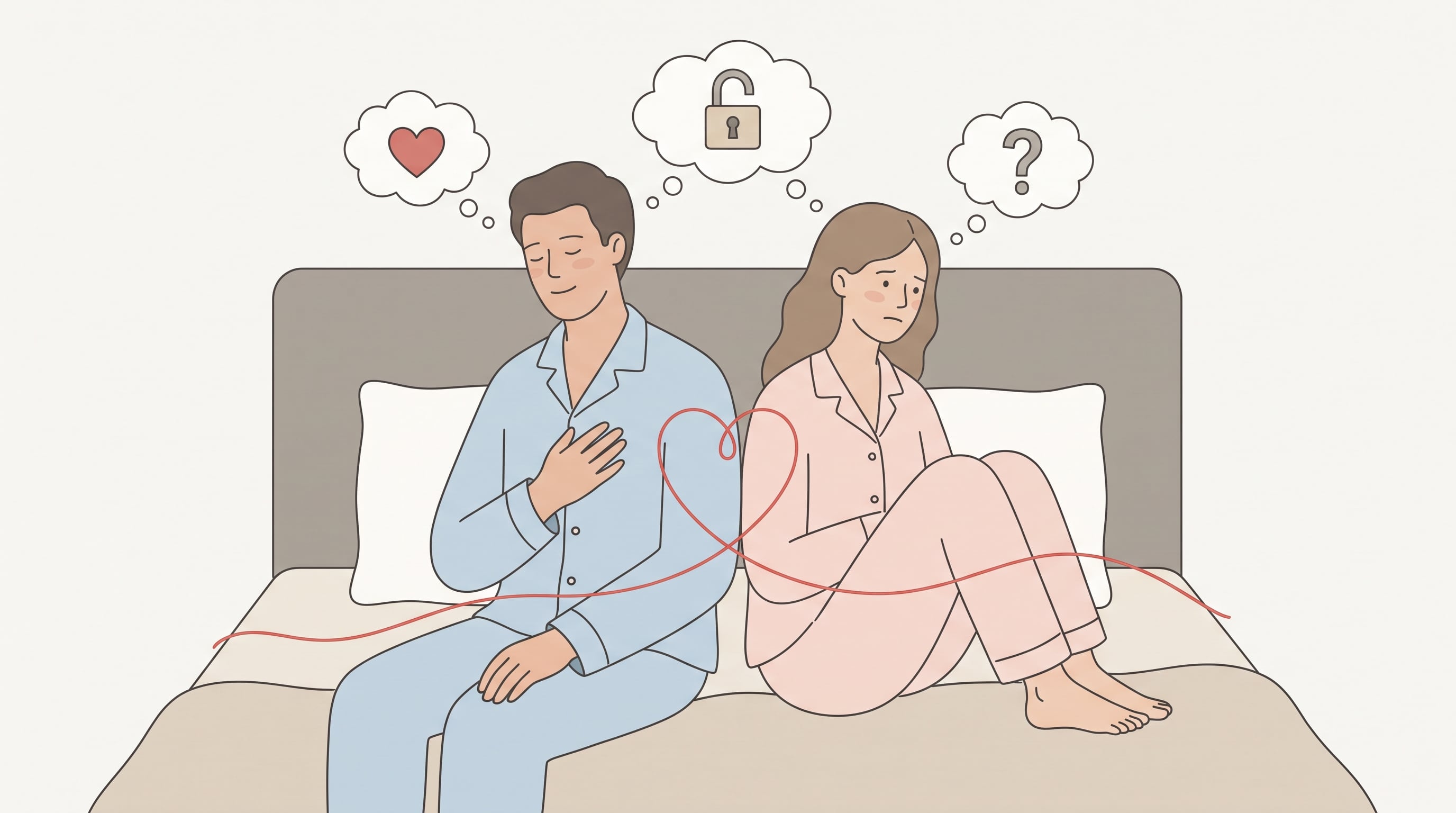 El afecto y el placer corporal impulsan el deseo sexual en la pareja