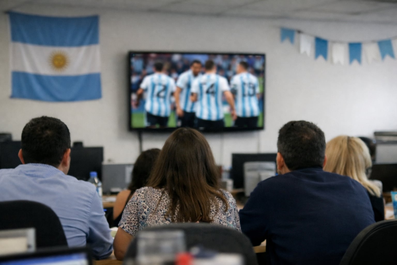 Mundial 2022: Fútbol mejora clima laboral y productividad en Argentina
