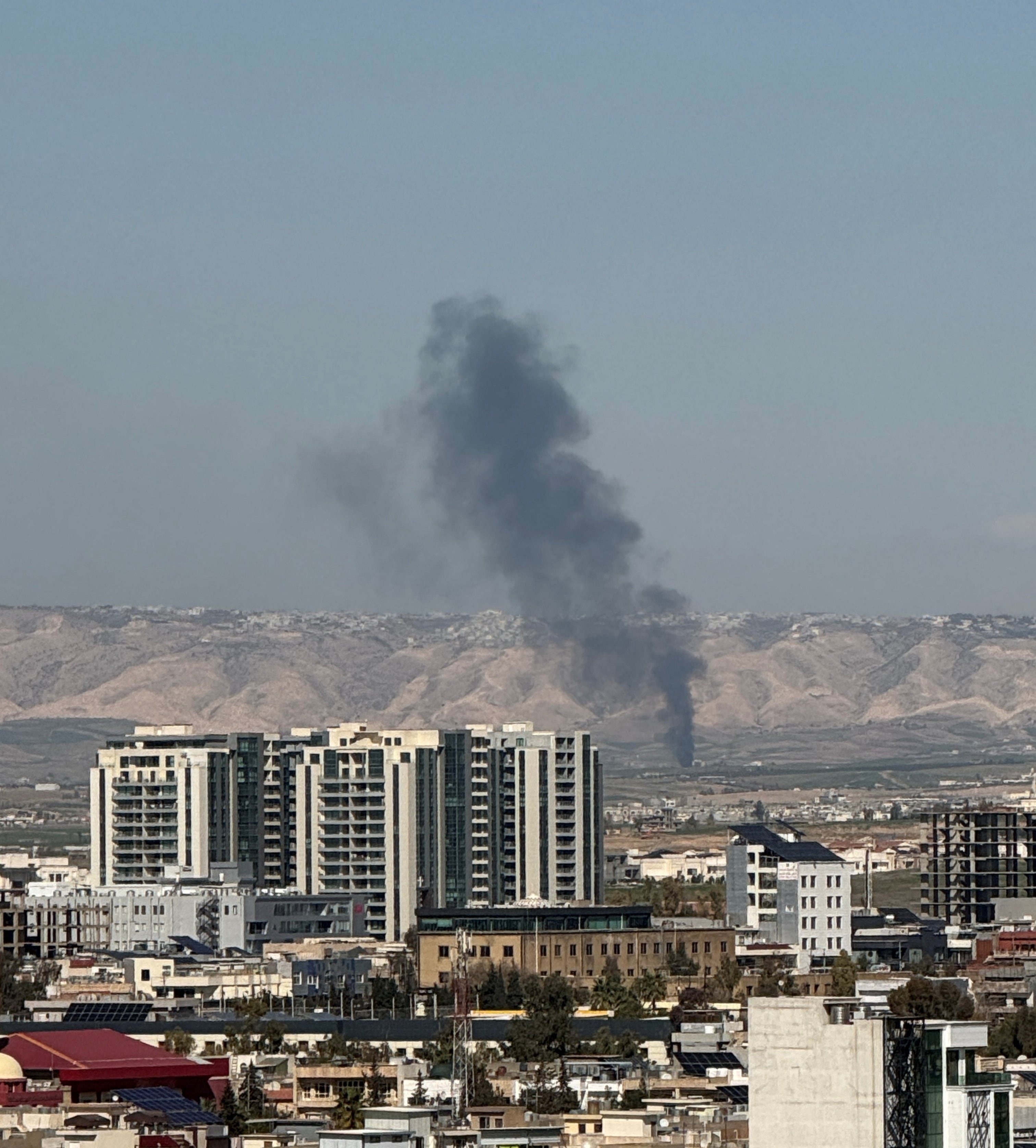 Atentado en el consulado estadounidense en Erbil: varias detonaciones se escucharon