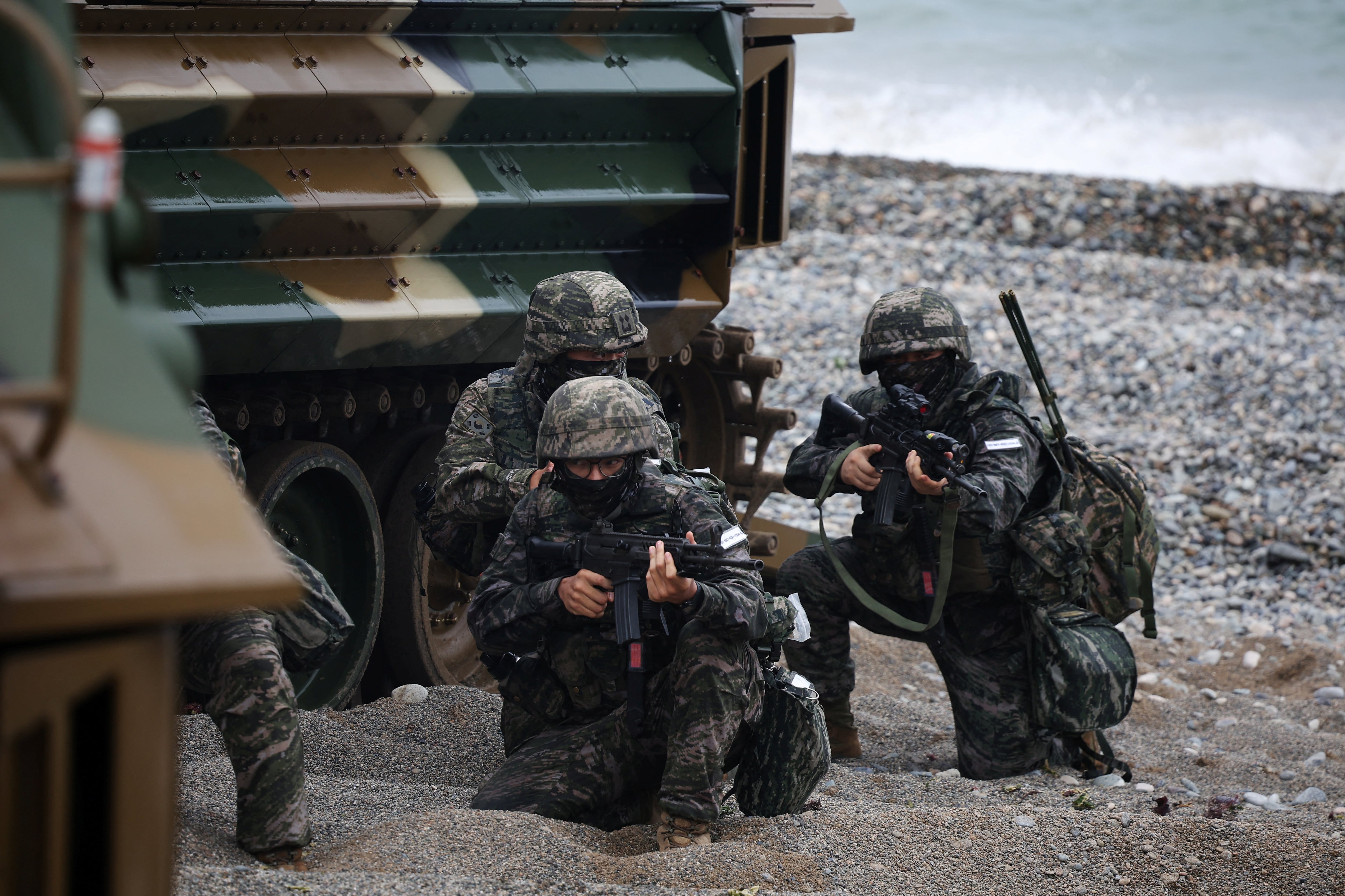 EE.UU. y Corea del Sur realizan ejercicios militares conjuntos con 4.400 efectivos