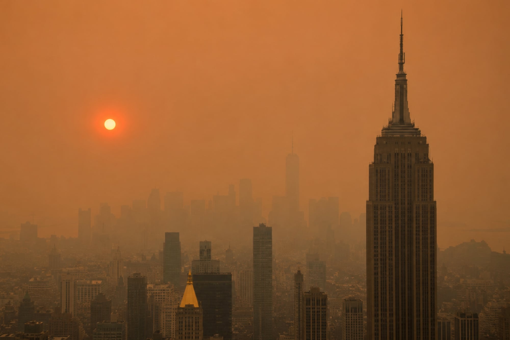 Humo de incendios en Canadá: la Organización Mundial de Meteorología alerta sobre riesgos 