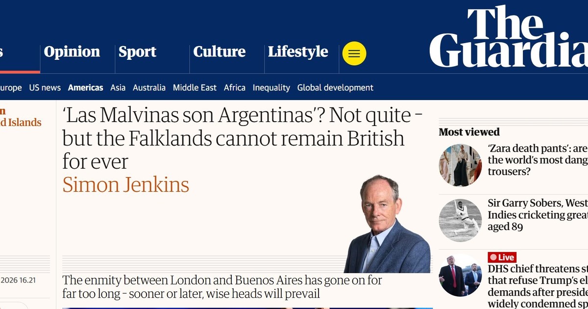 The Guardian pide retomar negociaciones con Argentina por Malvinas