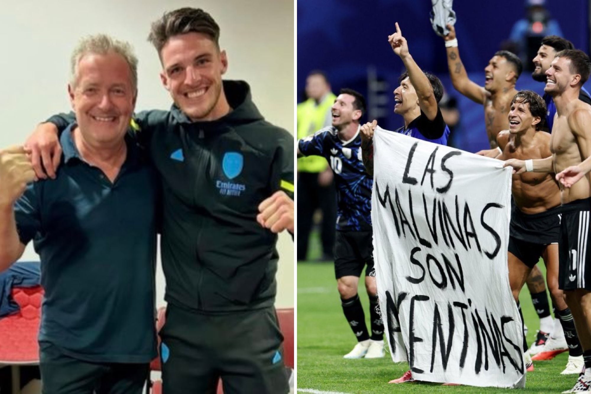 Piers Morgan critica a la Selección argentina tras su victoria en semifinales.