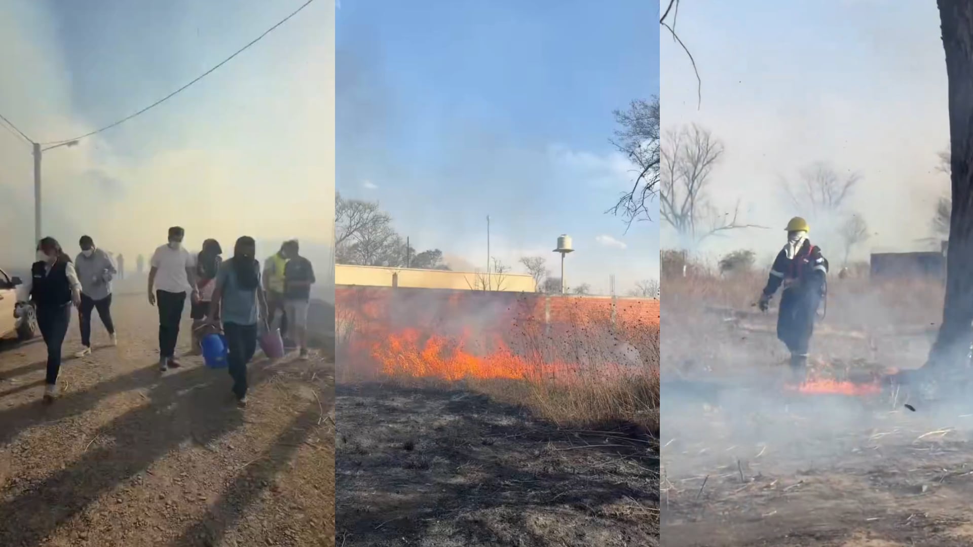 Salta lucha contra incendios activos en 25 focos.