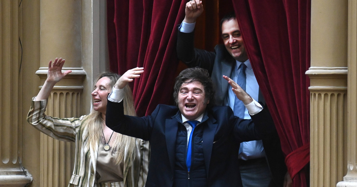 Javier Milei asiste al Mundial en indumentaria de Argentina