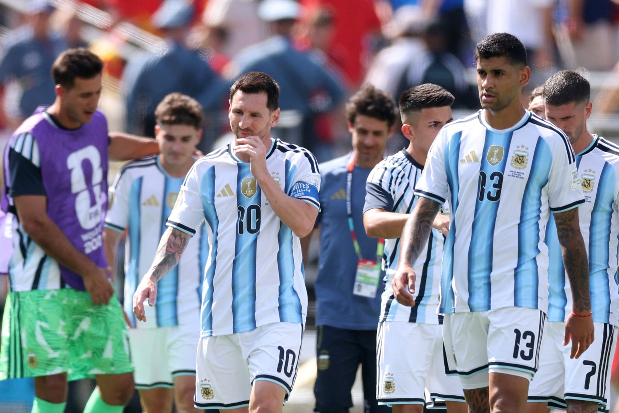 Llegada de la selección argentina: Messi se queda en EE. UU. tras Mundial