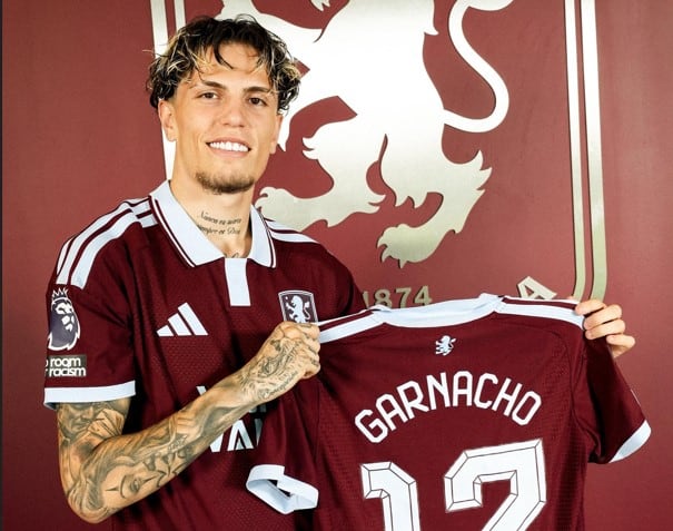 Aston Villa ficha a Alejandro Garnacho