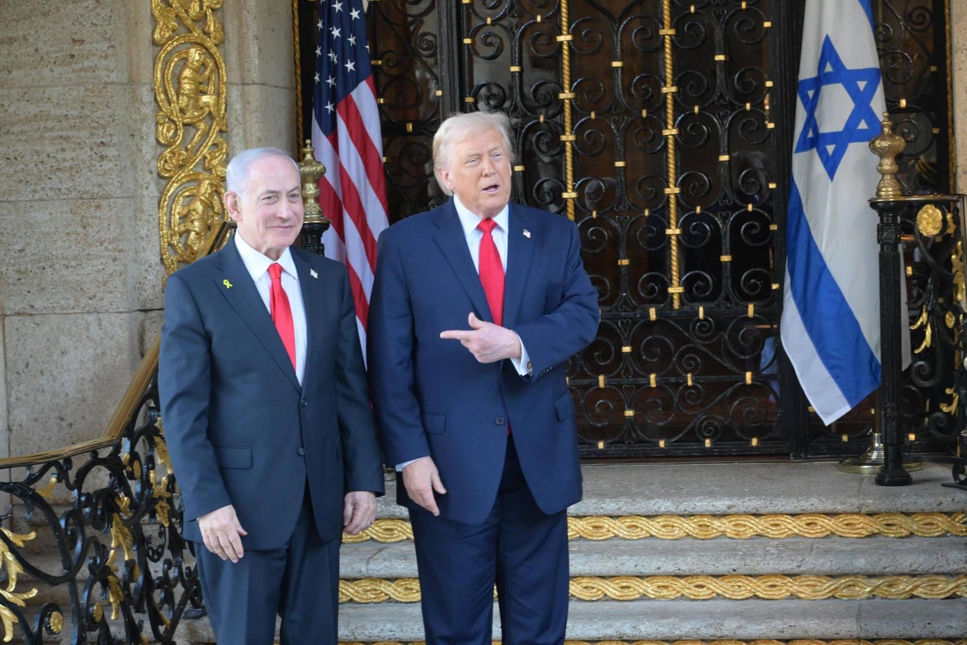 Trump recibirá a Netanyahu en la Casa Blanca el martes
