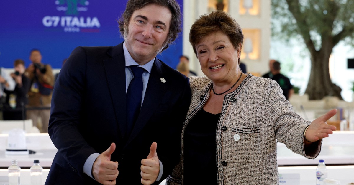 Milei se reúne con la directora del FMI en medio del conflicto con Brasil