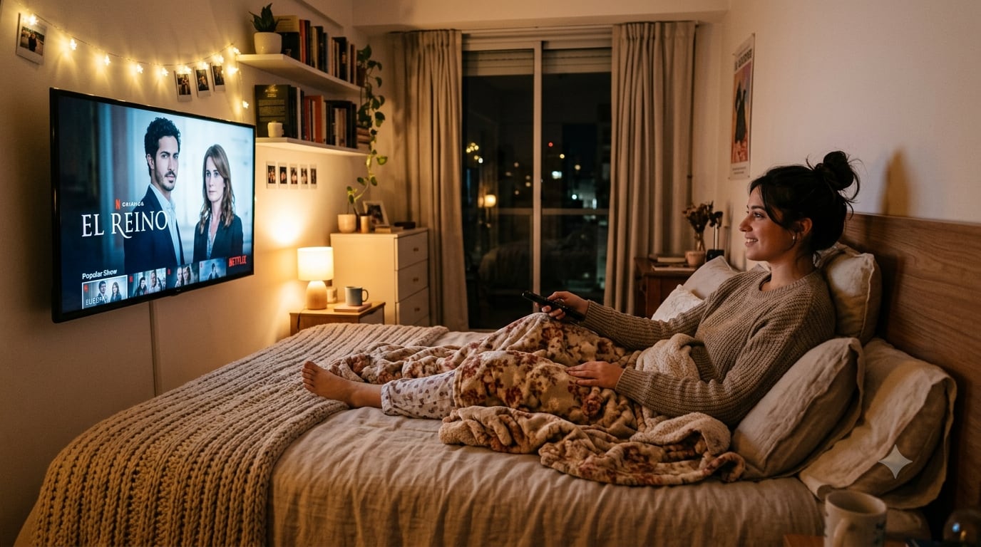 La televisión en el dormitorio puede afectar la calidad del sueño.