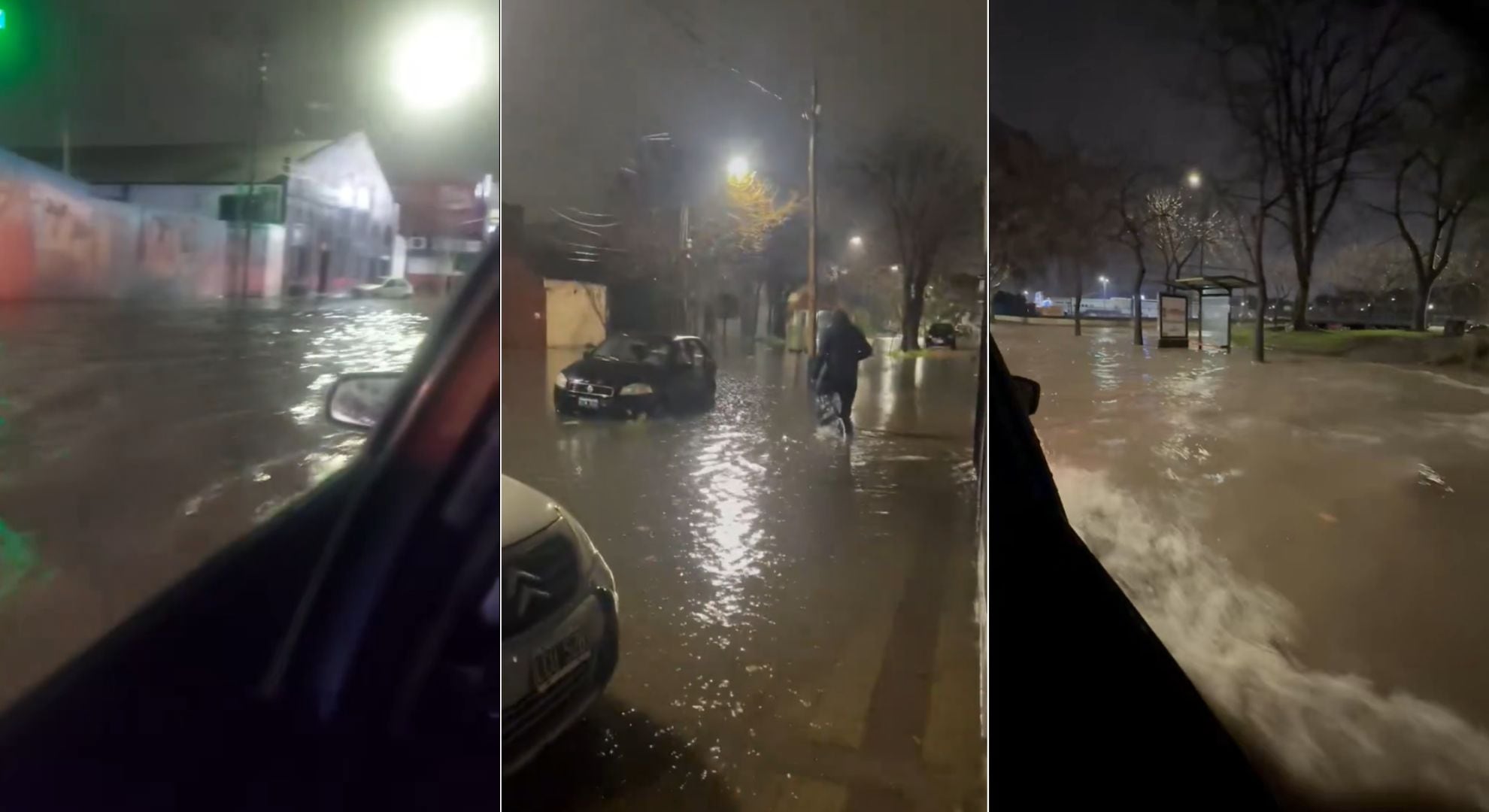 Temporal en Buenos Aires causa cortes de energía y inundaciones.