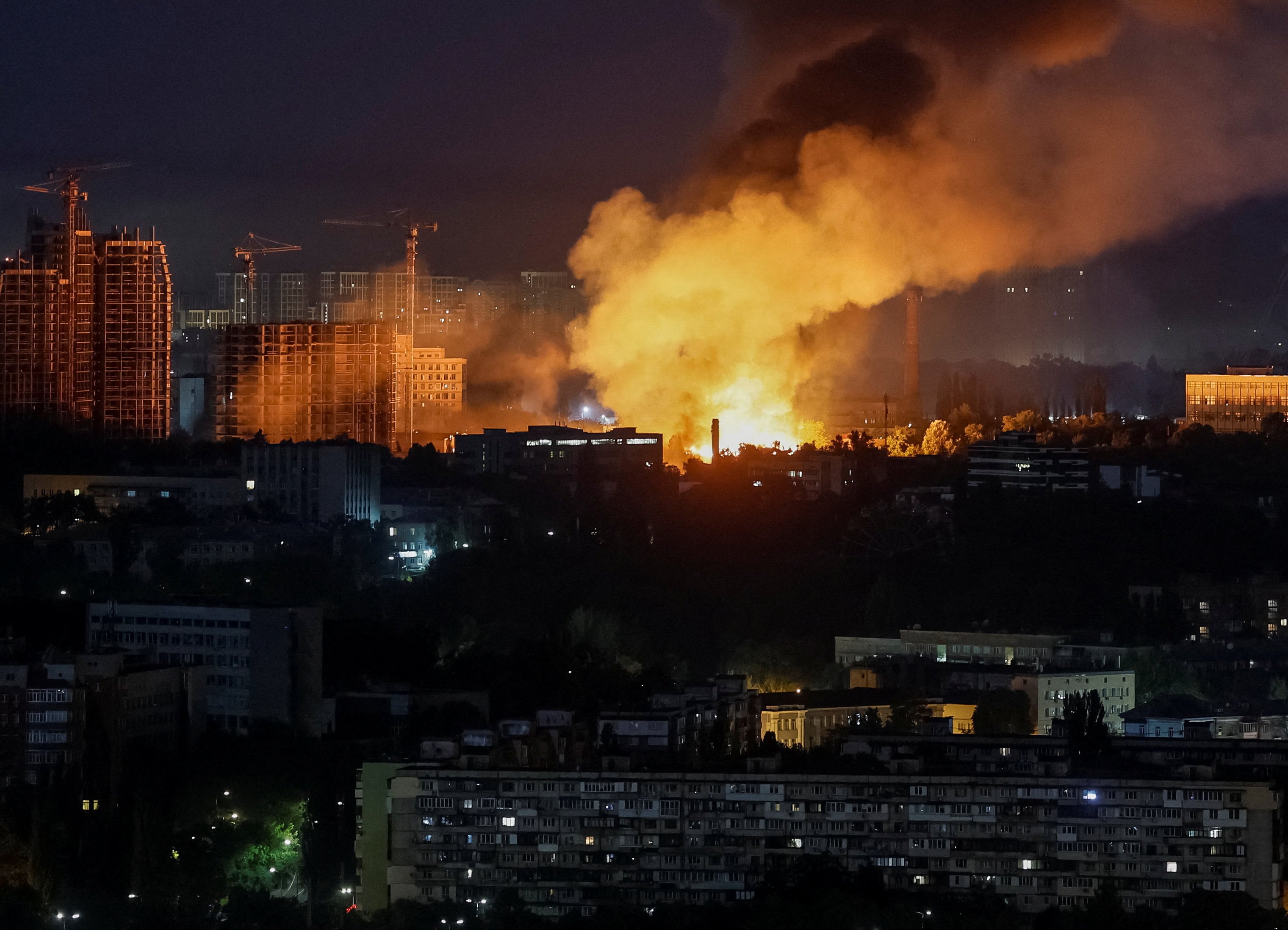 Rusia bombardea Kiev con misiles balísticos, 9 muertos y 30 heridos