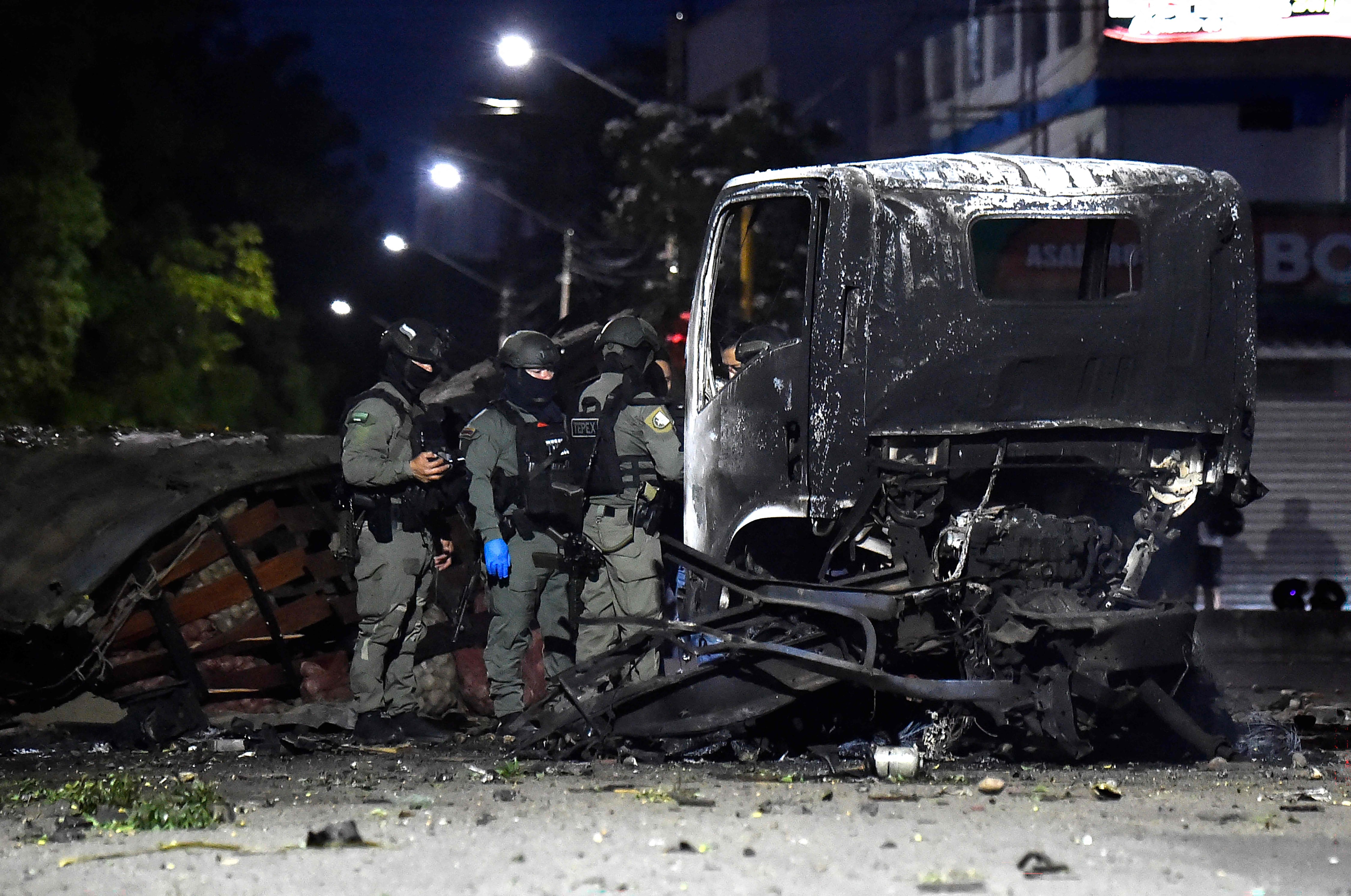 Coche bomba explota en frontera con Venezuela en horas de la madrugada.