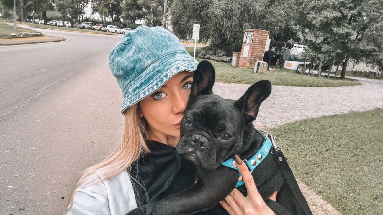 Encontraron a Mafia, el perro de Candela Arizaga que se escapó con Facundo Moyano