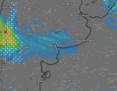 Alerta Meteorológica: Tormentas y Zonda afectan varias provincias el miércoles