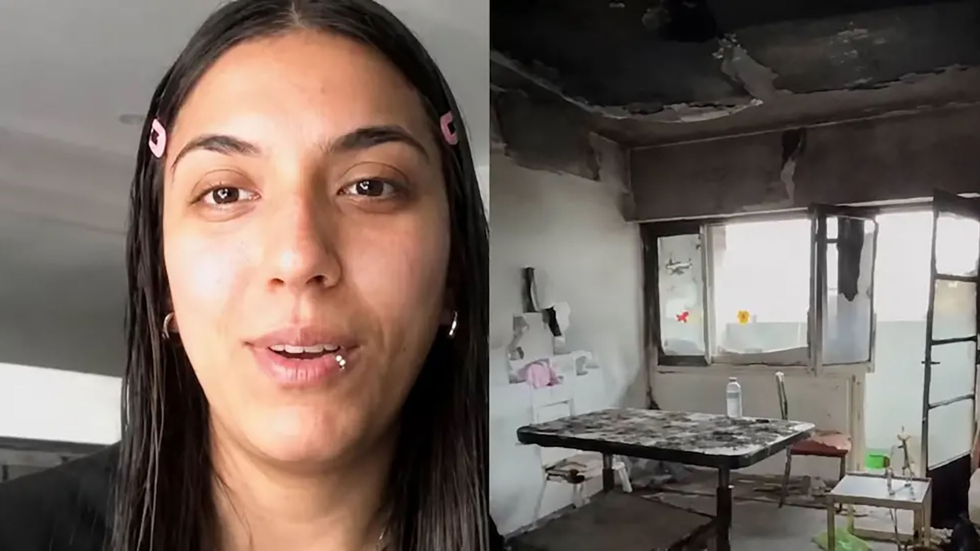 Incendio en un departamento de La Plata por explosión de celular