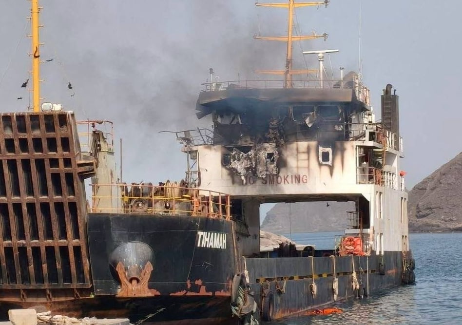 Rebeldes hutíes atacan buque saudita en el Mar Rojo