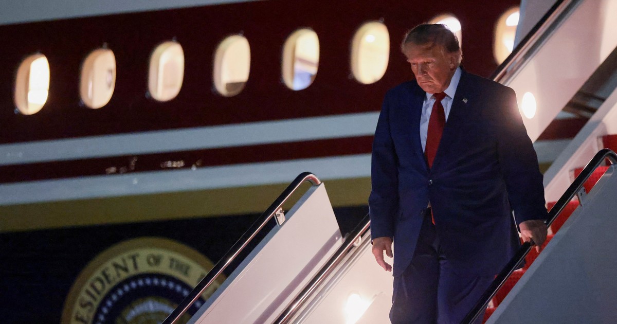 Trump cambió avión en Turquía por amenaza