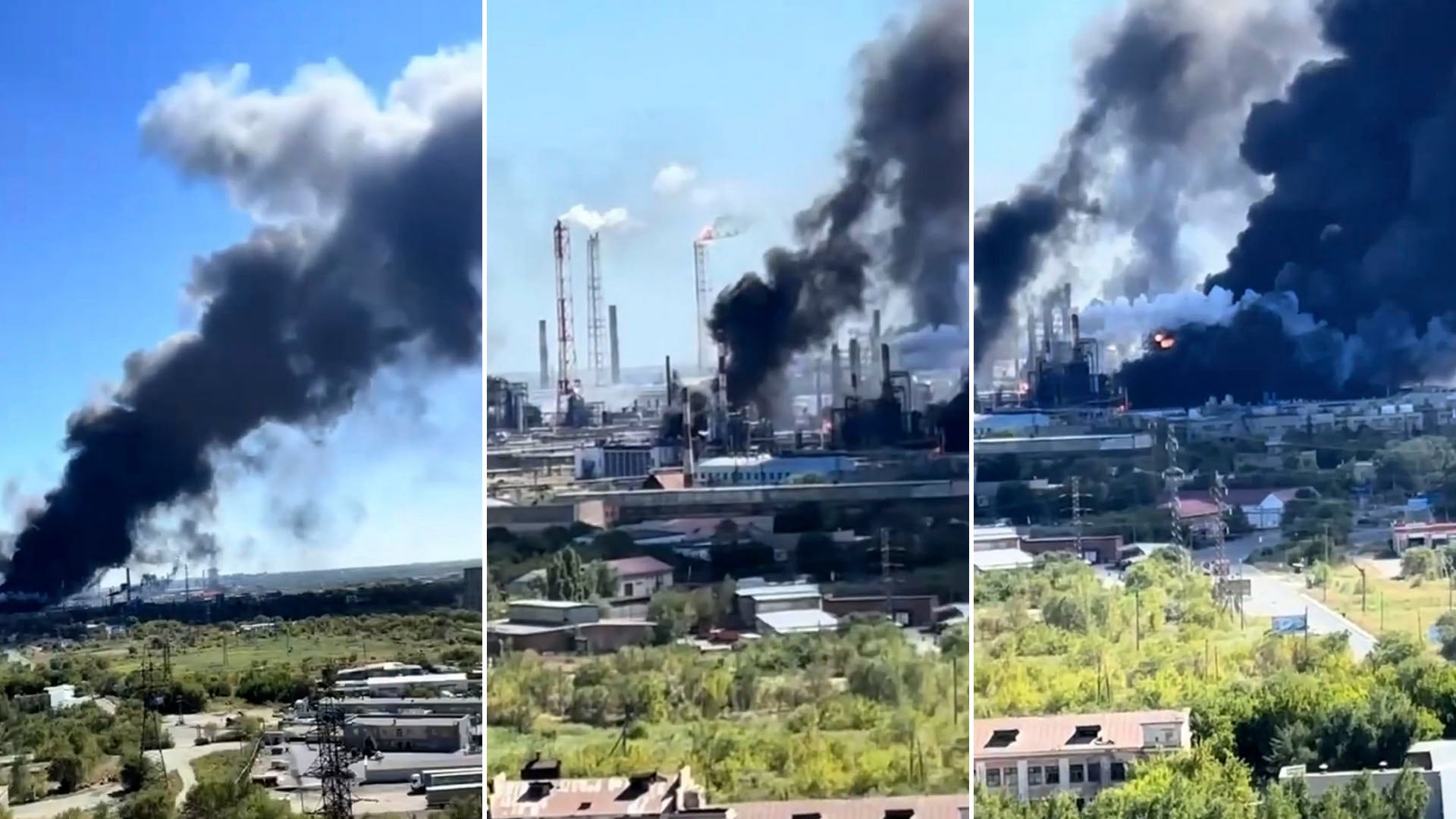 Rusia enfrenta ataques en refinerías ucranianas