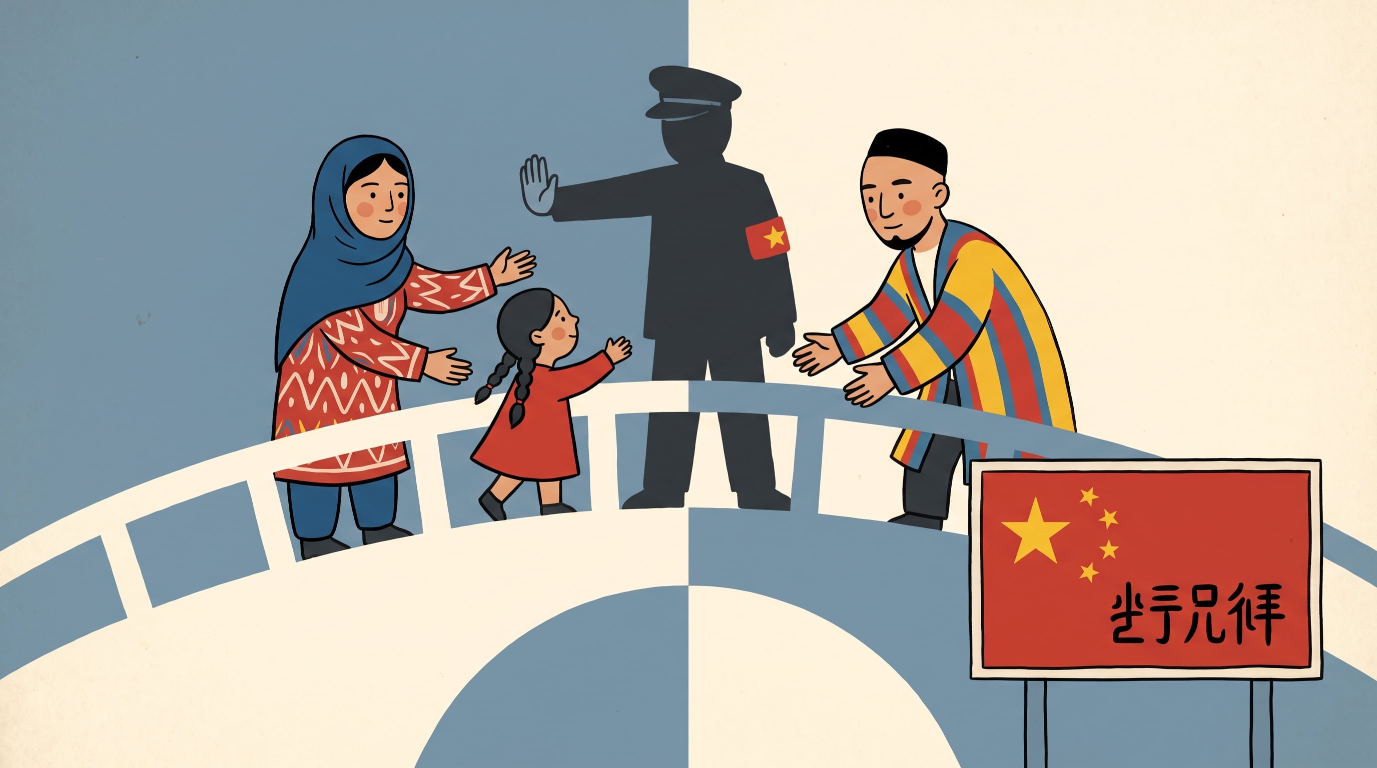China ofrece visas y reencuentros a uigures en el exterior con condiciones.