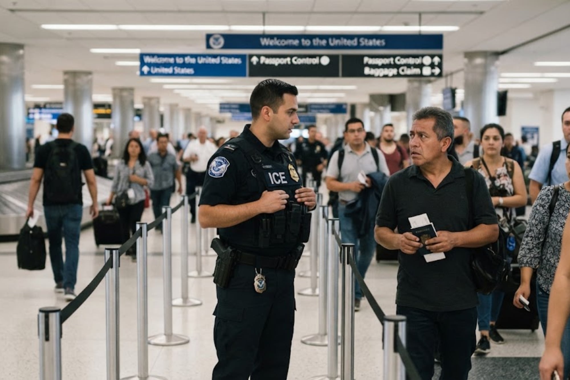 Migrantes en EE.UU. deben llevar documentación específica para evitar detención.
