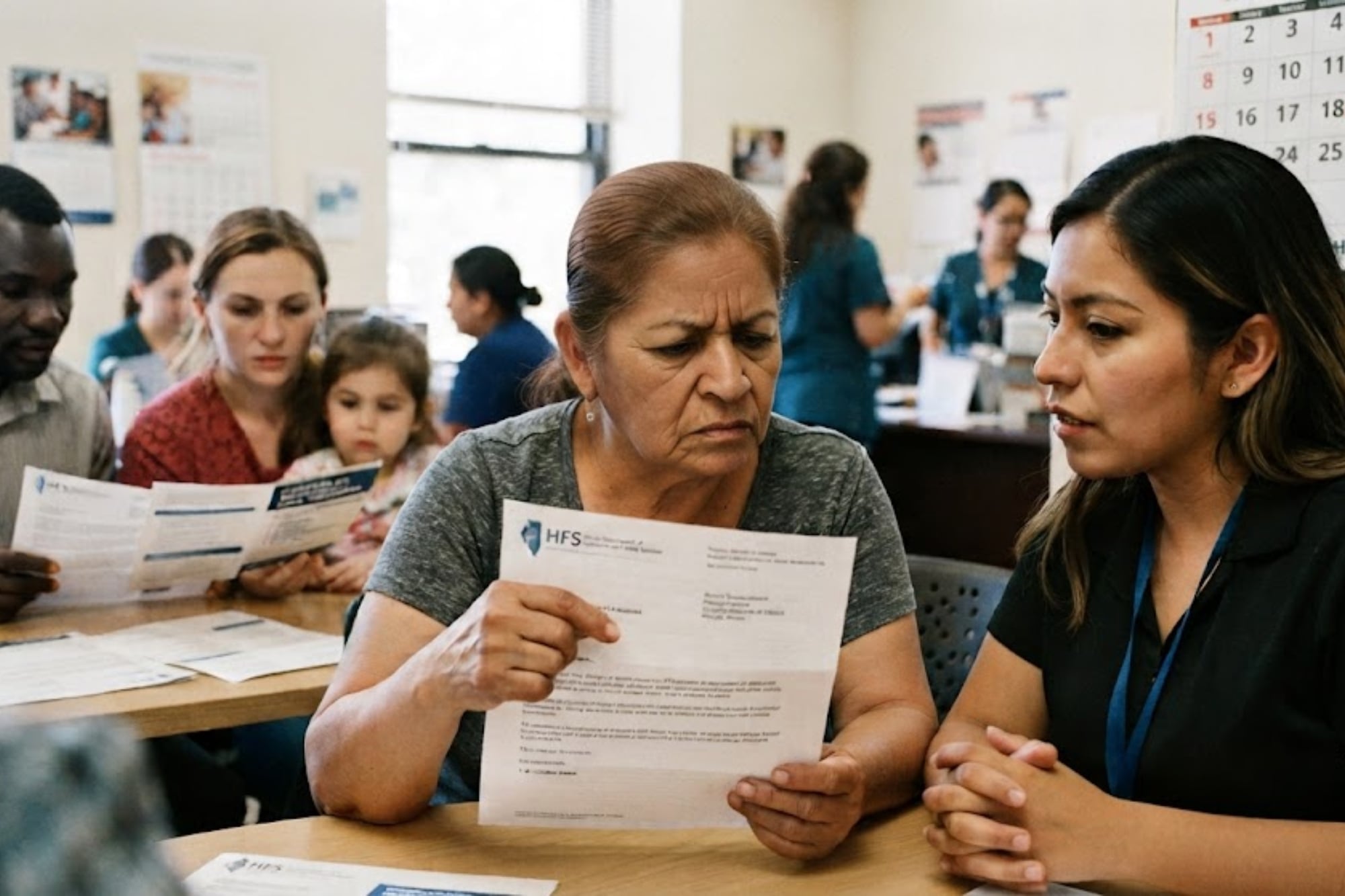 Migrantes en Illinois mantienen Medicaid para menores y grupos específicos