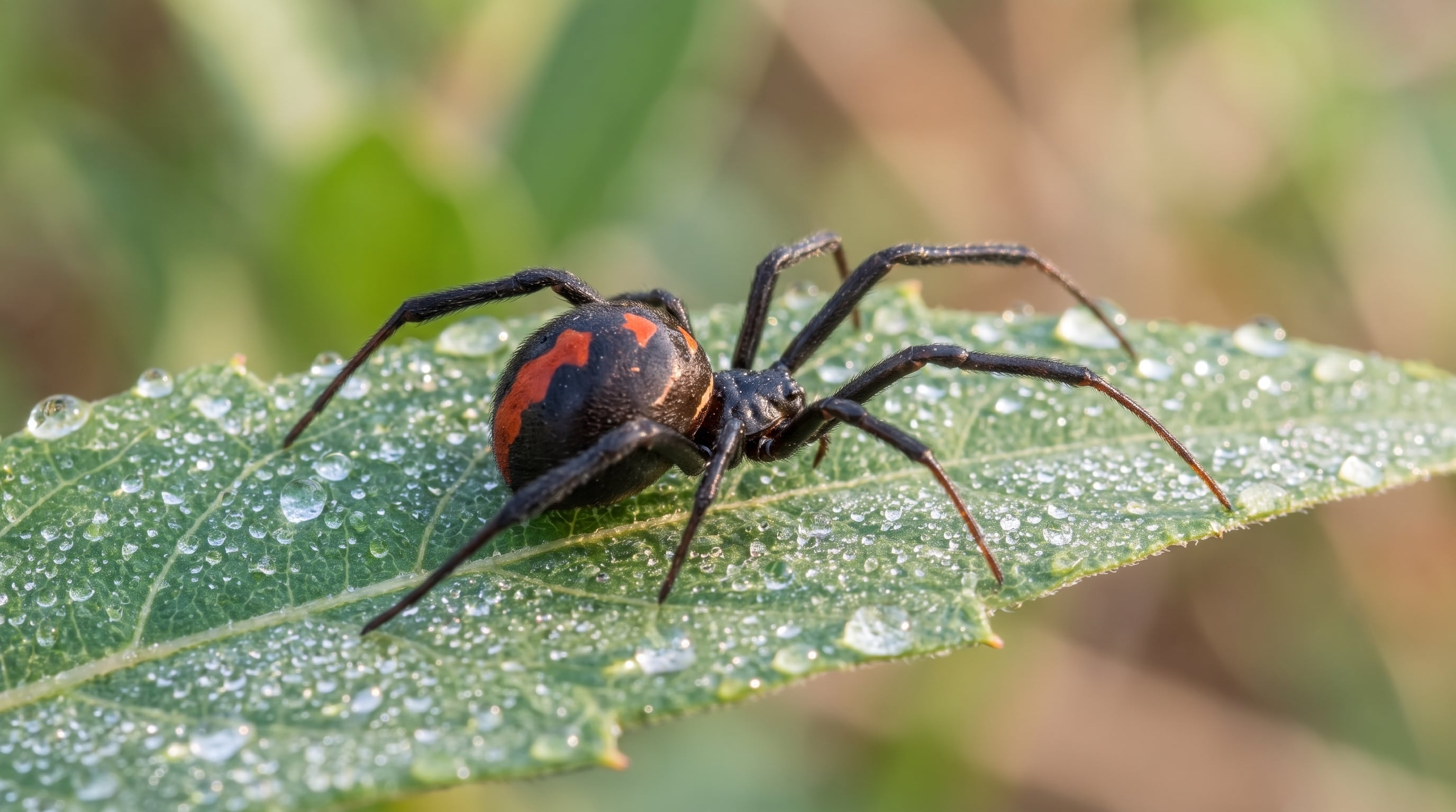Estudio revela detalles de cópula de la araña espalda roja australiana