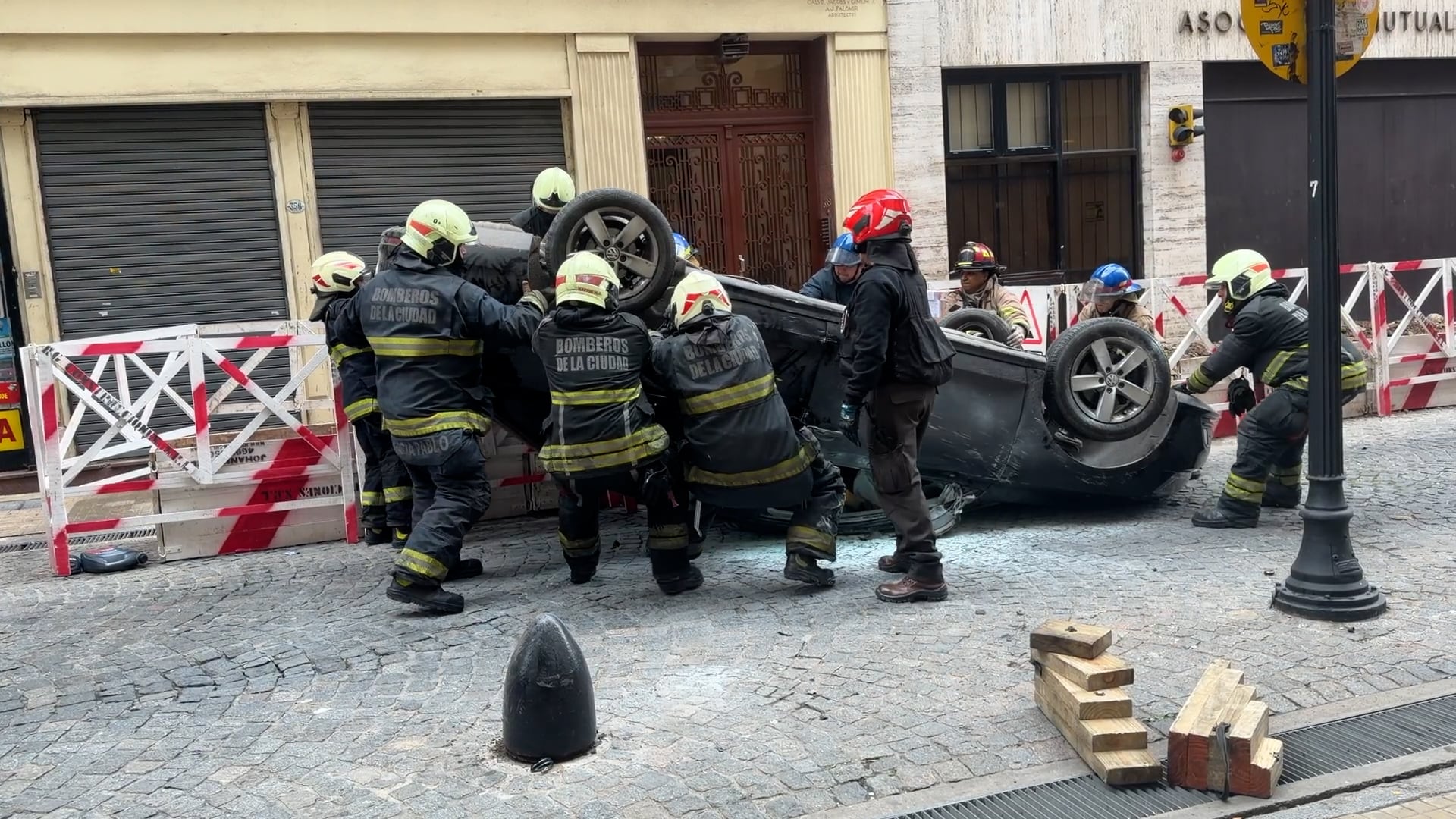 Accidentes en Buenos Aires: el SAME atendió incidentes sin víctimas fatales